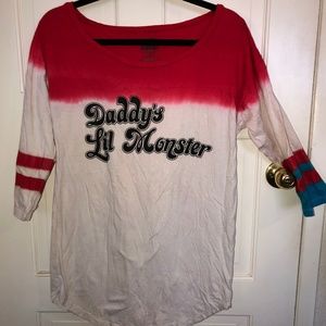 Daddy's Little Monster Harley Quinn Top